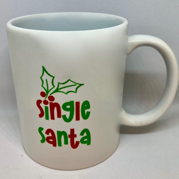 Naughty and Nice: Single Santa Milf's & Nookie 11oz Coffee Mug - Picture 2 of 3
